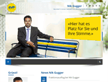 Tablet Screenshot of nikgugger.ch